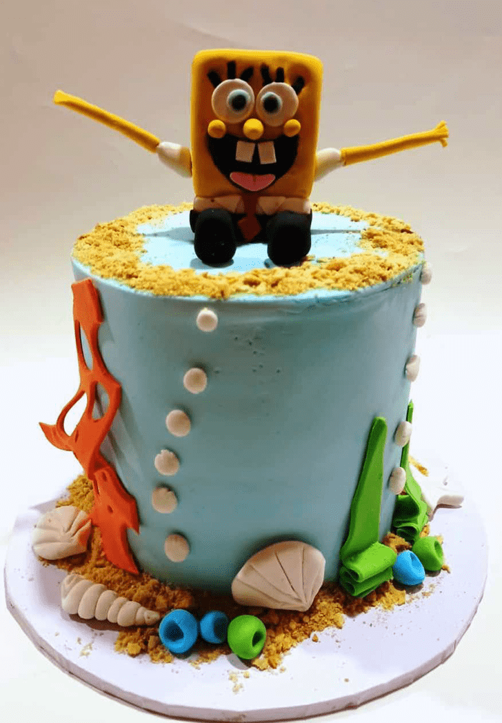 Divine Spongebob Squarepants Cake