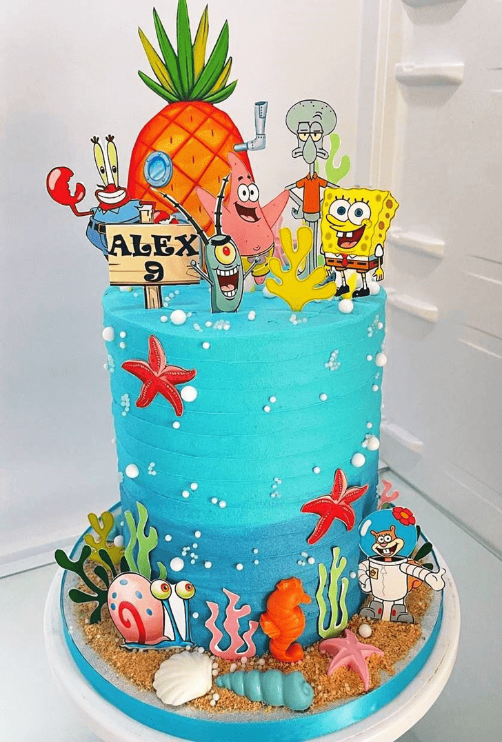 Good Looking Spongebob Squarepants Cake