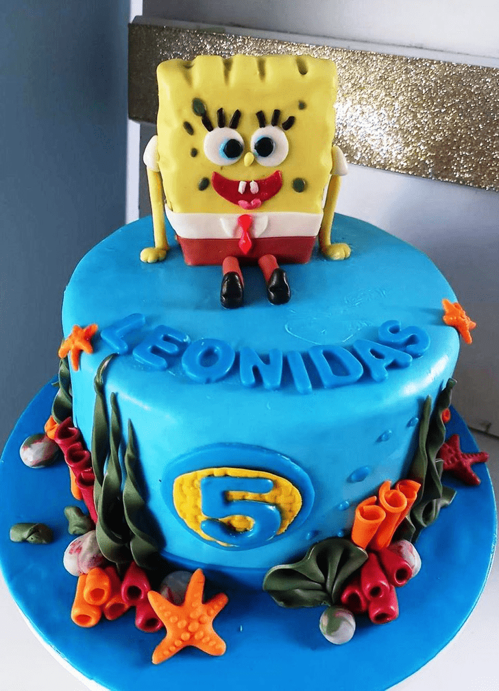 Nice Spongebob Squarepants Cake