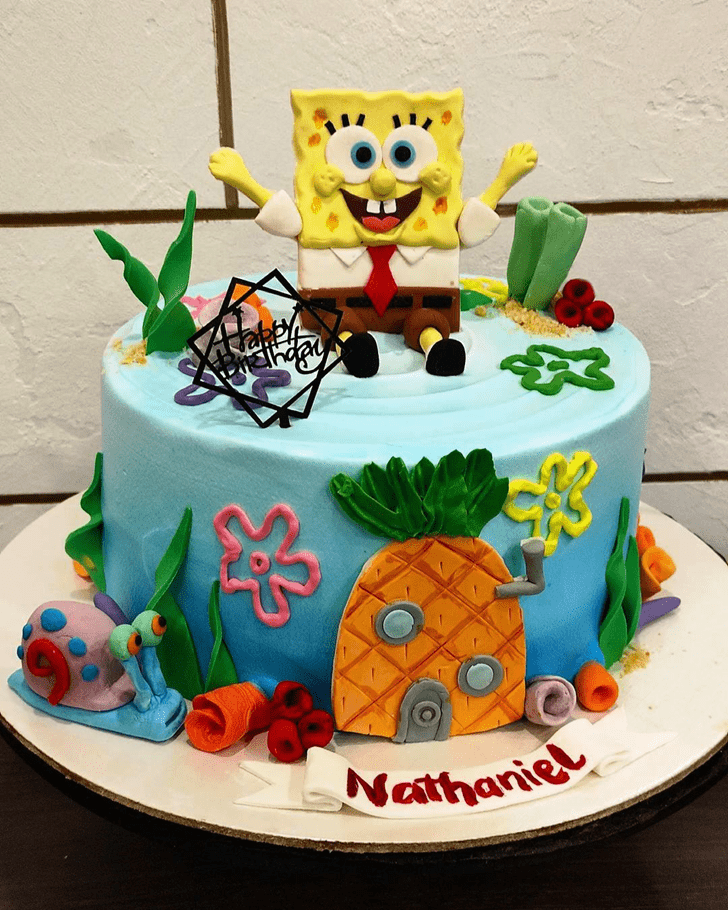 Ravishing Spongebob Squarepants Cake