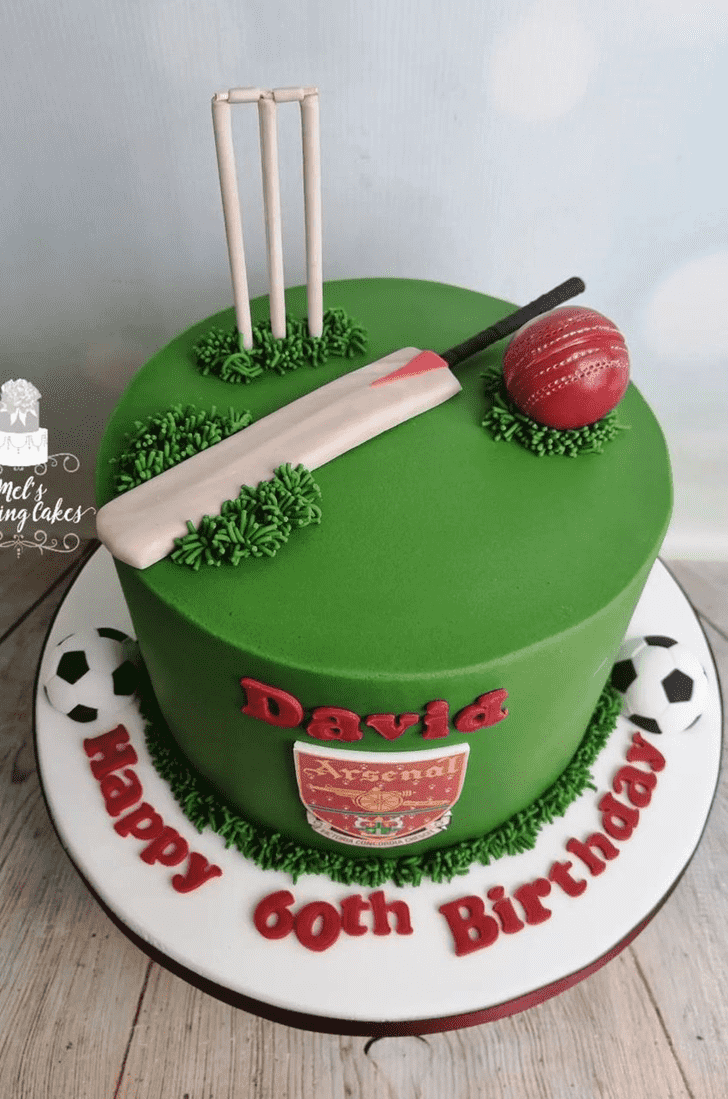 Delicate Sports Cake