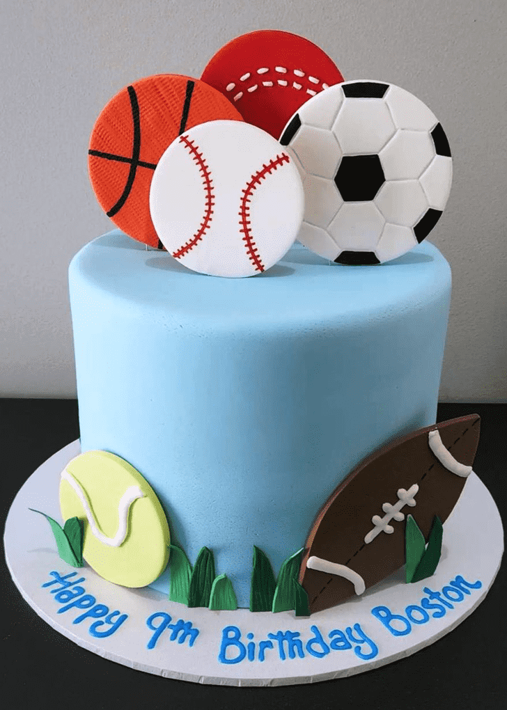 Enthralling Sports Cake
