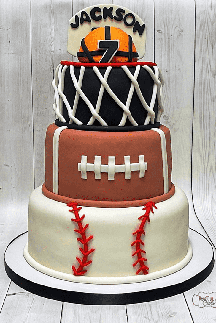 Wonderful Sports Cake Design