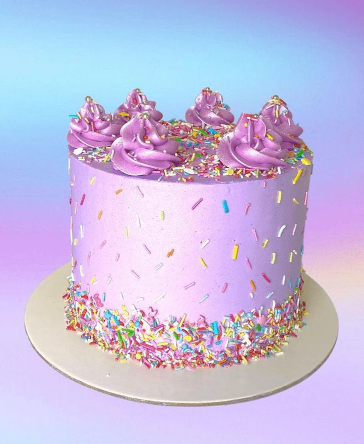 Dazzling Sprinkles Cake