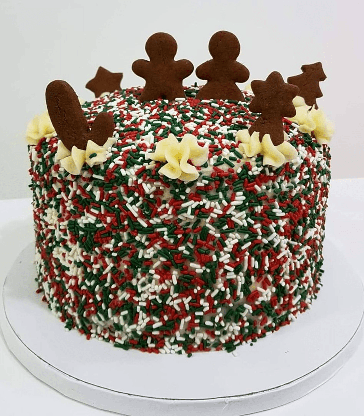 Graceful Sprinkles Cake