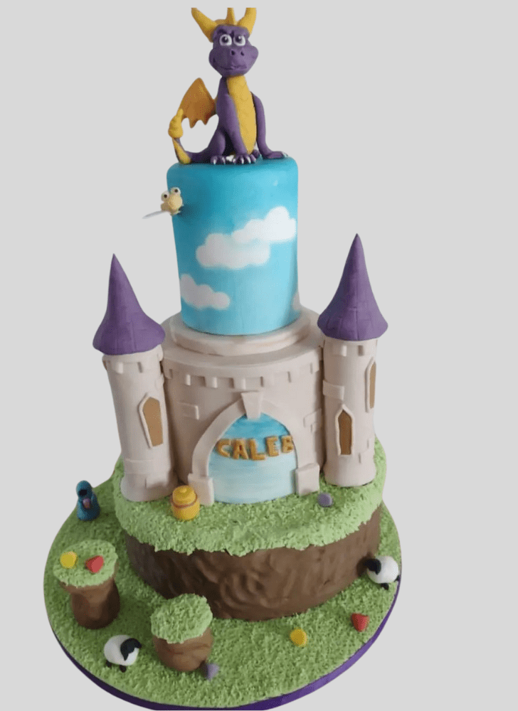 Classy Spyro Cake