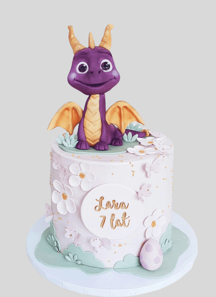 Dazzling Spyro Cake