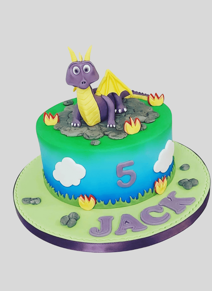 Exquisite Spyro Cake