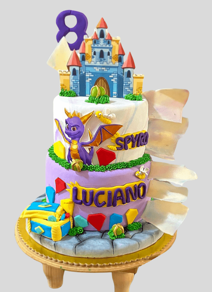 Good Looking Spyro Cake