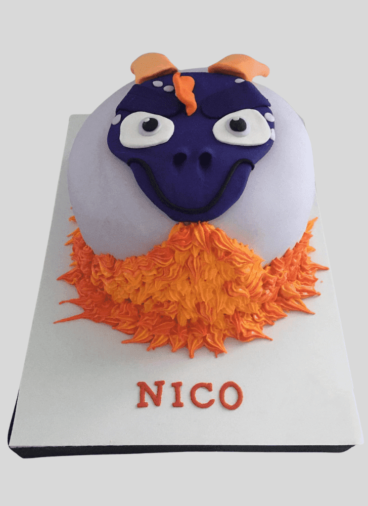 Graceful Spyro Cake