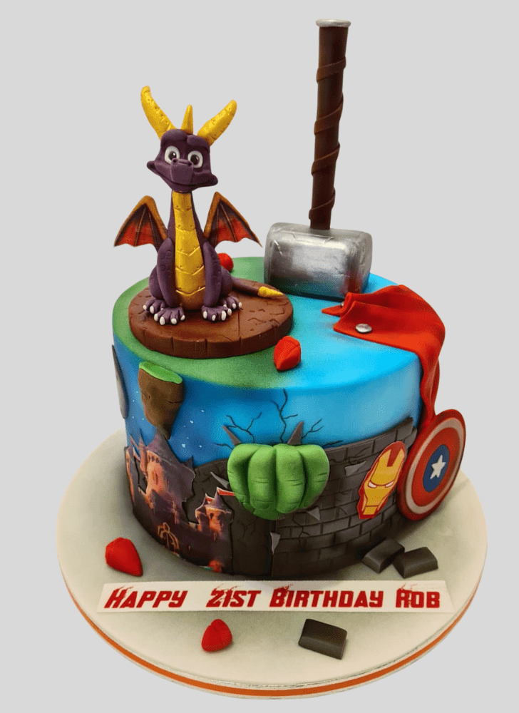 Grand Spyro Cake