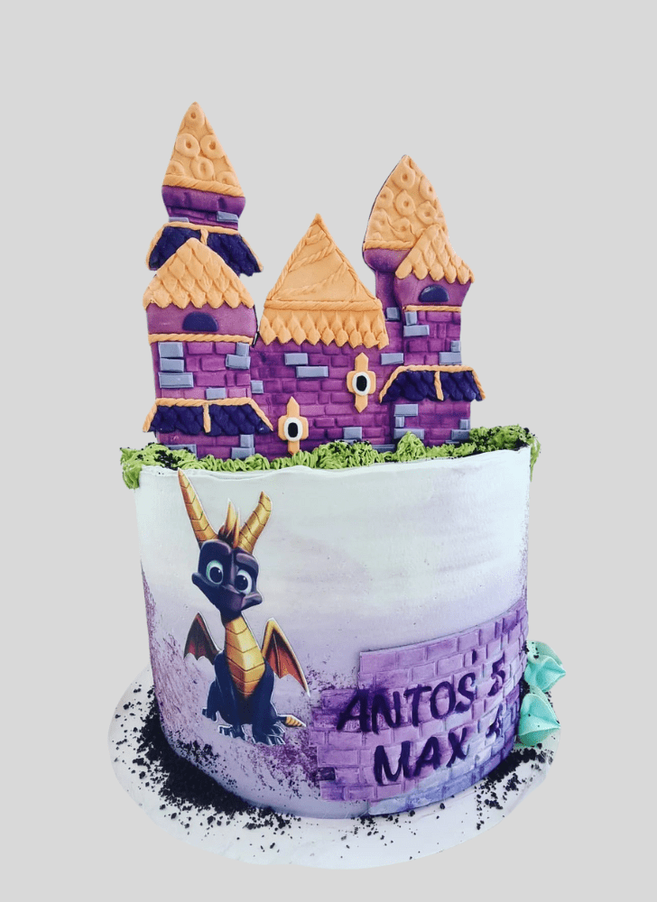 Inviting Spyro Cake