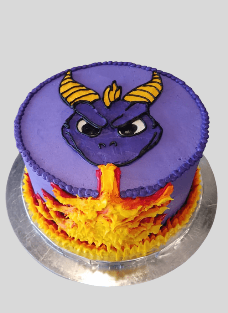 Pleasing Spyro Cake