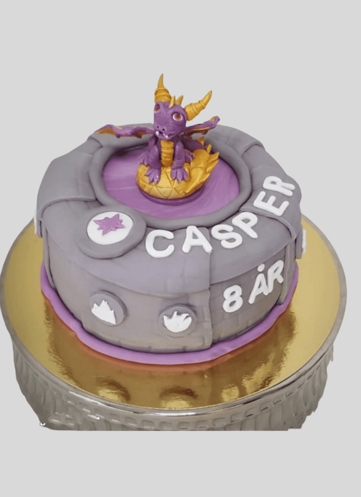 Pretty Spyro Cake