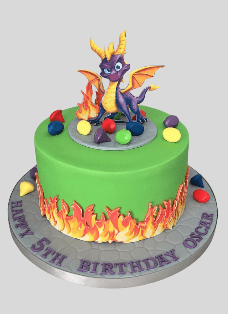 Radiant Spyro Cake