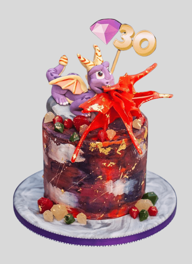 Resplendent Spyro Cake