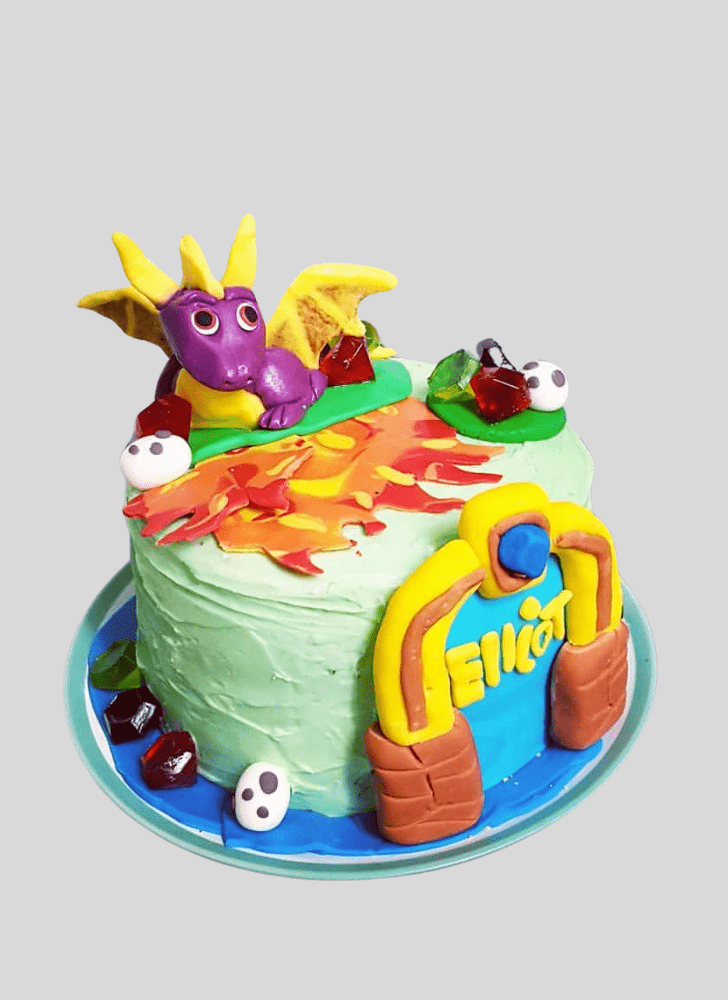 Wonderful Spyro Cake Design