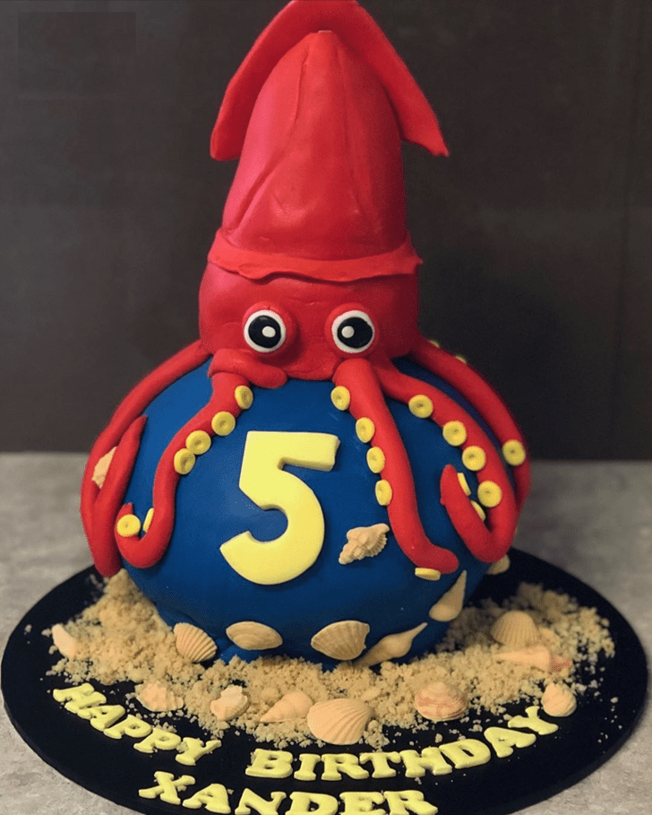 Appealing Squid Cake
