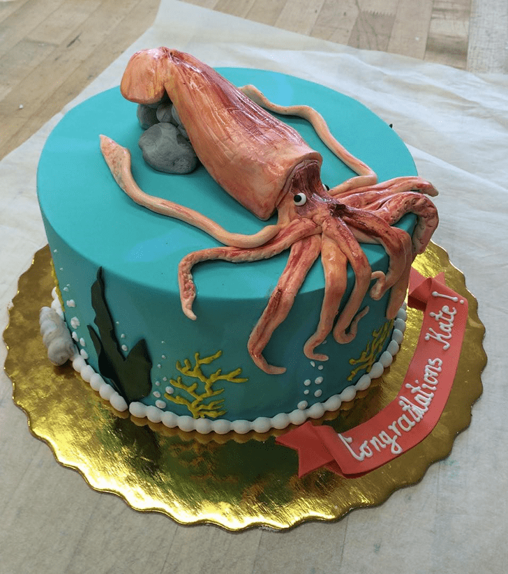 Charming Squid Cake