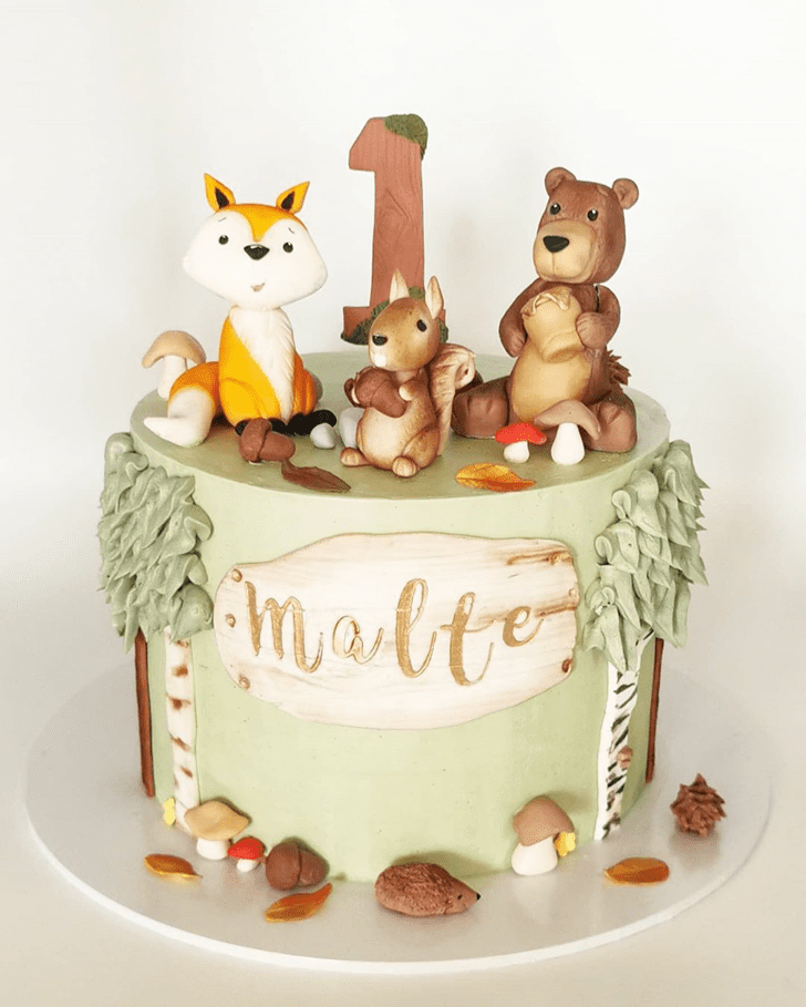 Captivating Squirrel Cake