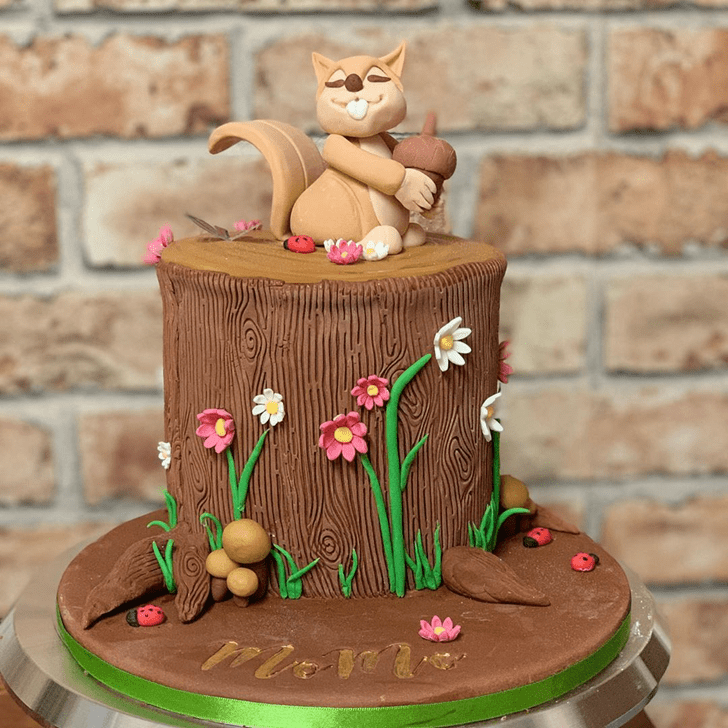 Graceful Squirrel Cake