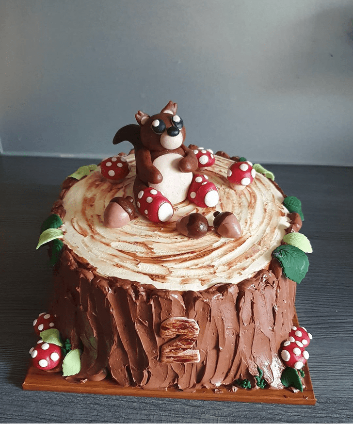 Magnetic Squirrel Cake
