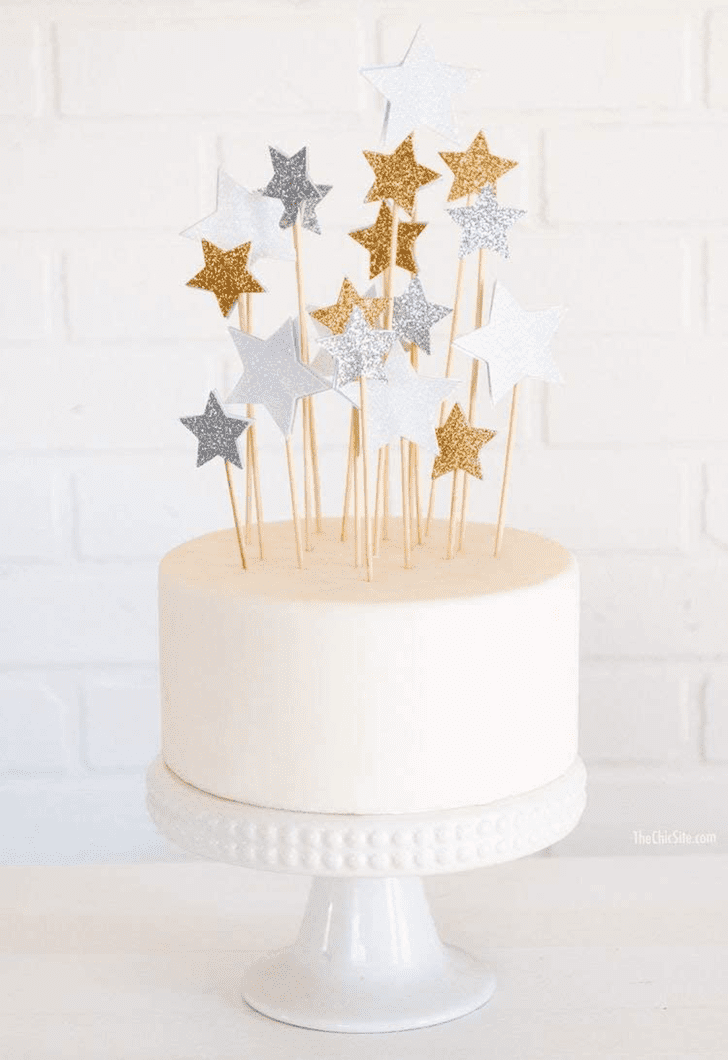 Captivating Star Cake