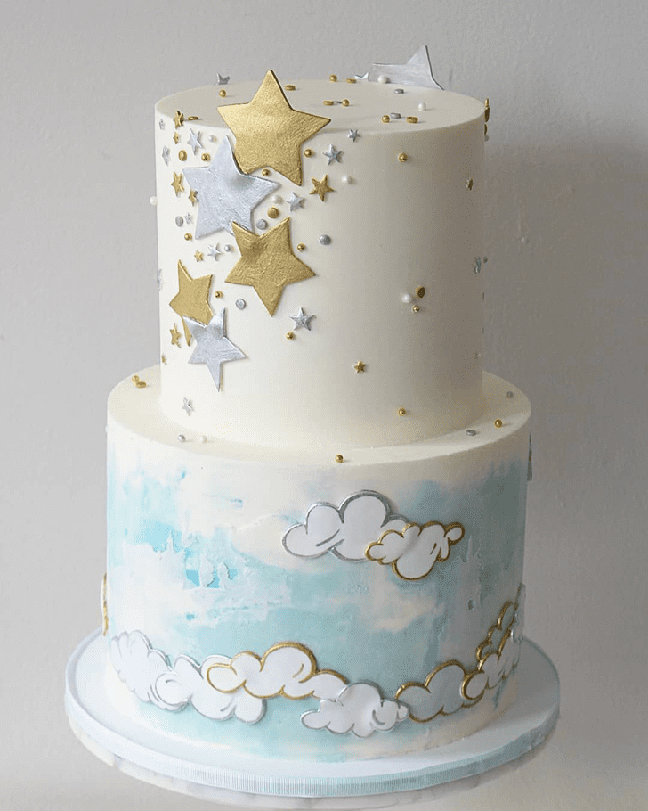 Graceful Star Cake