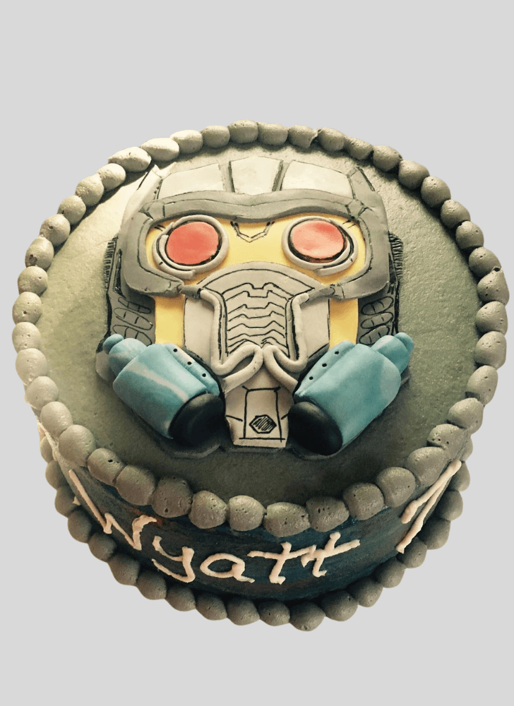 Appealing Star Lord Cake