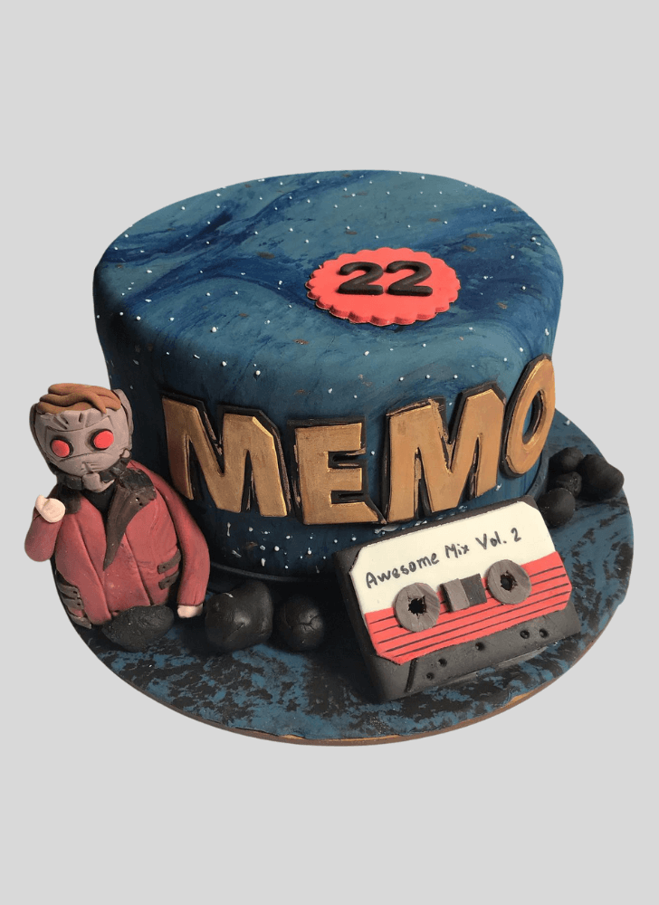 Classy Star Lord Cake