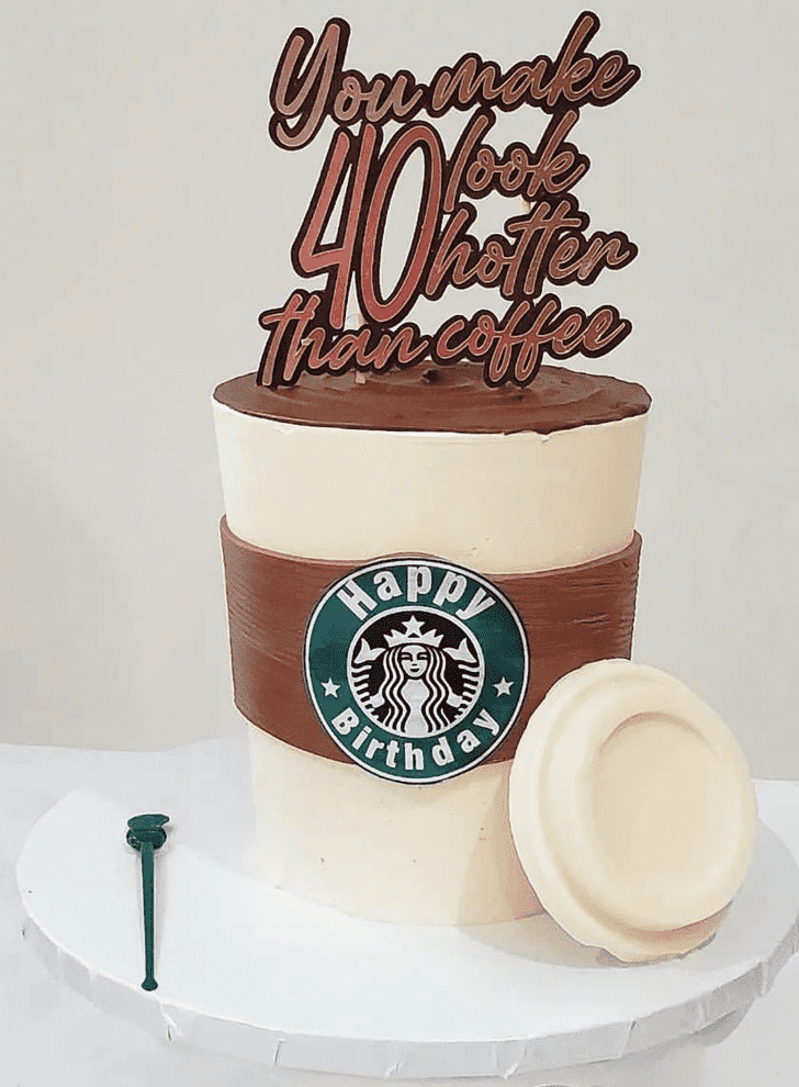 Angelic Starbucks Cake