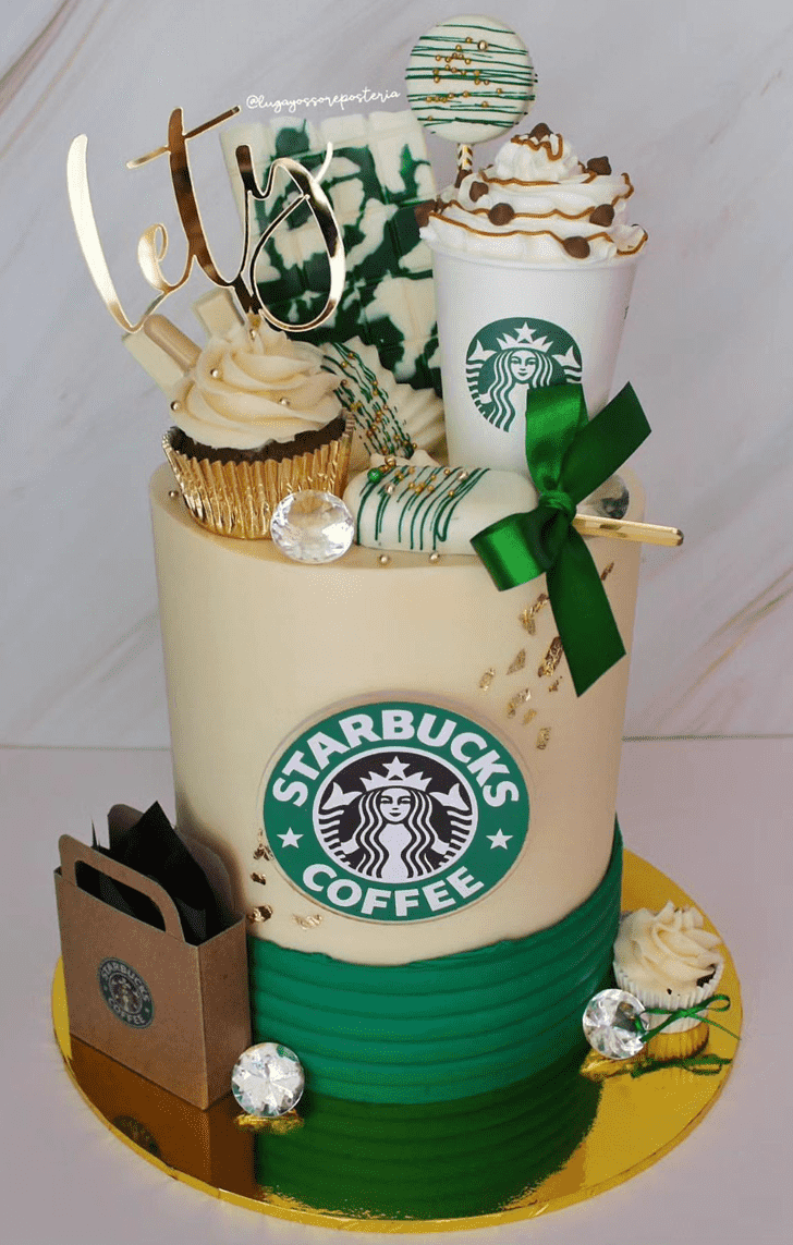 Captivating Starbucks Cake