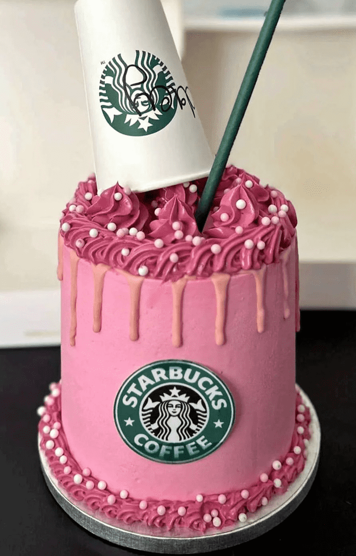 Dazzling Starbucks Cake