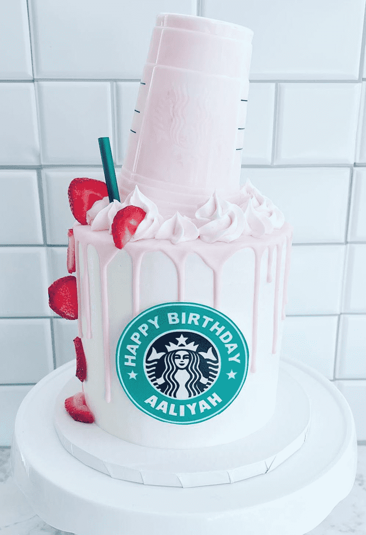 Delicate Starbucks Cake
