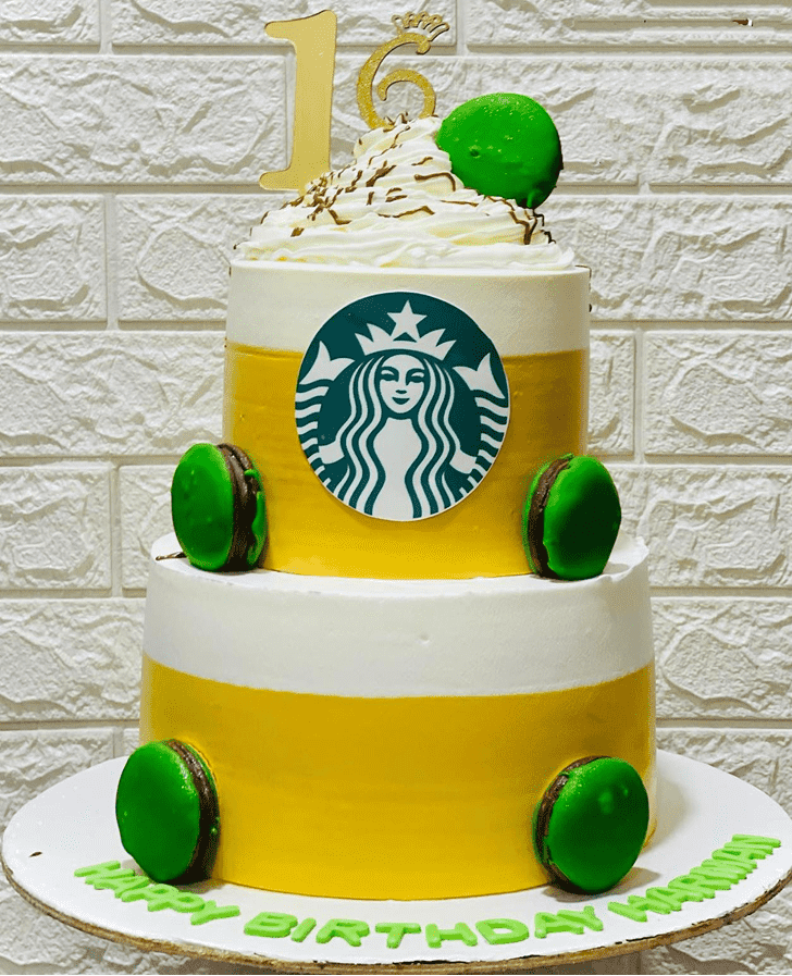 Divine Starbucks Cake