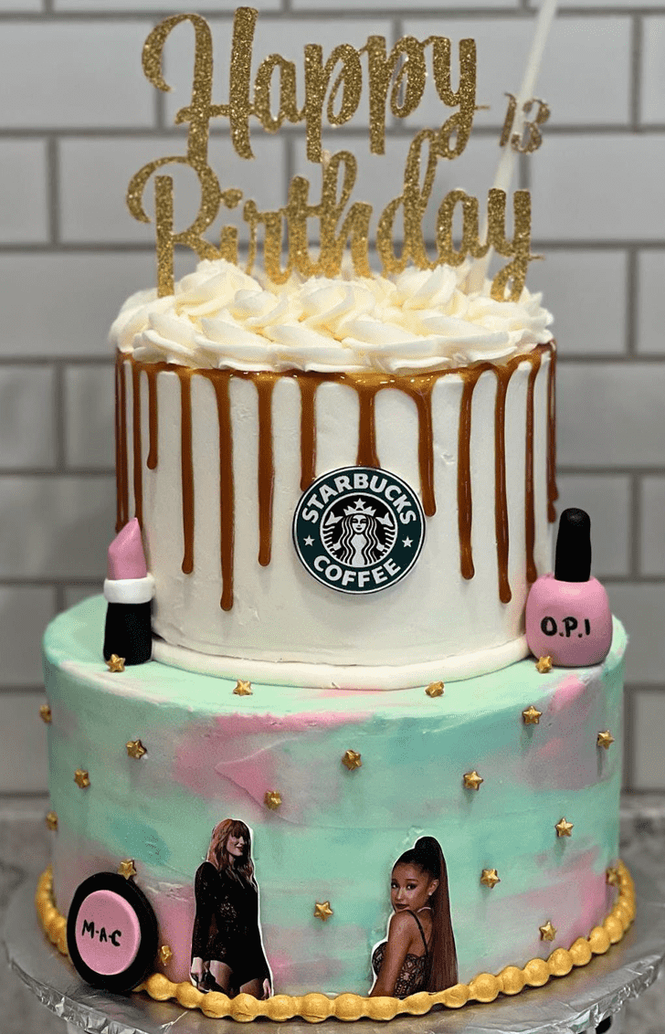 Enthralling Starbucks Cake