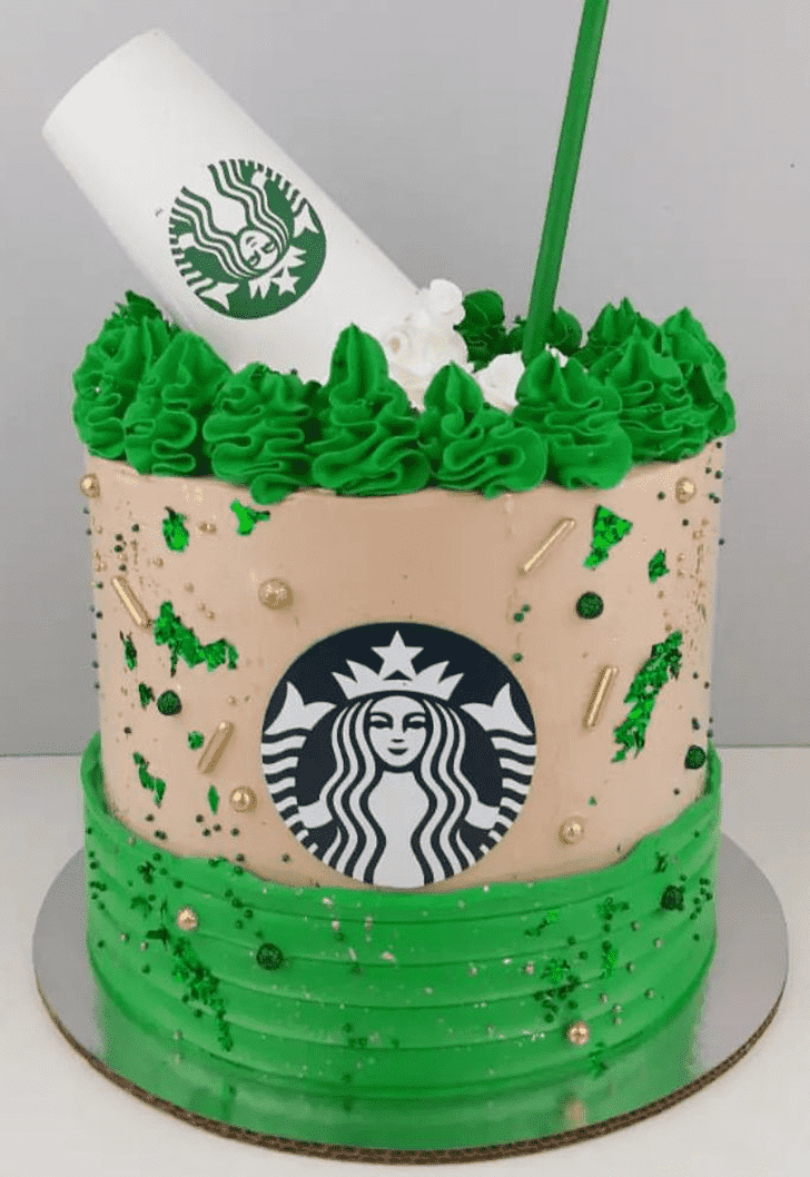 Magnetic Starbucks Cake