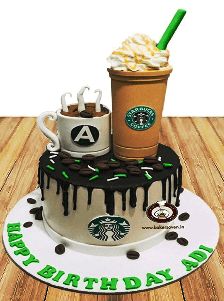 Nice Starbucks Cake