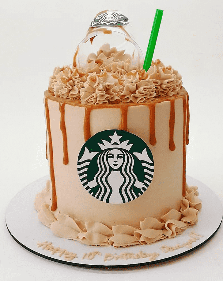 Ravishing Starbucks Cake