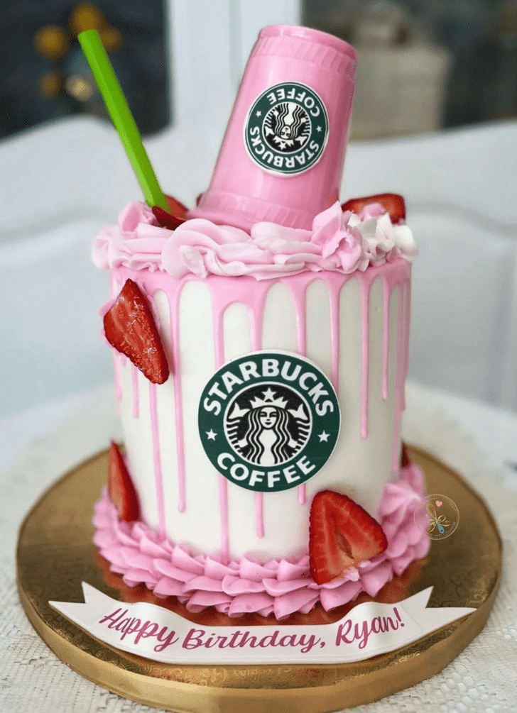 Splendid Starbucks Cake