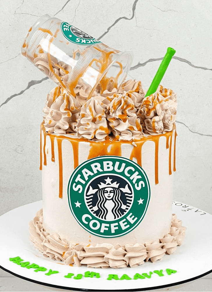 Superb Starbucks Cake