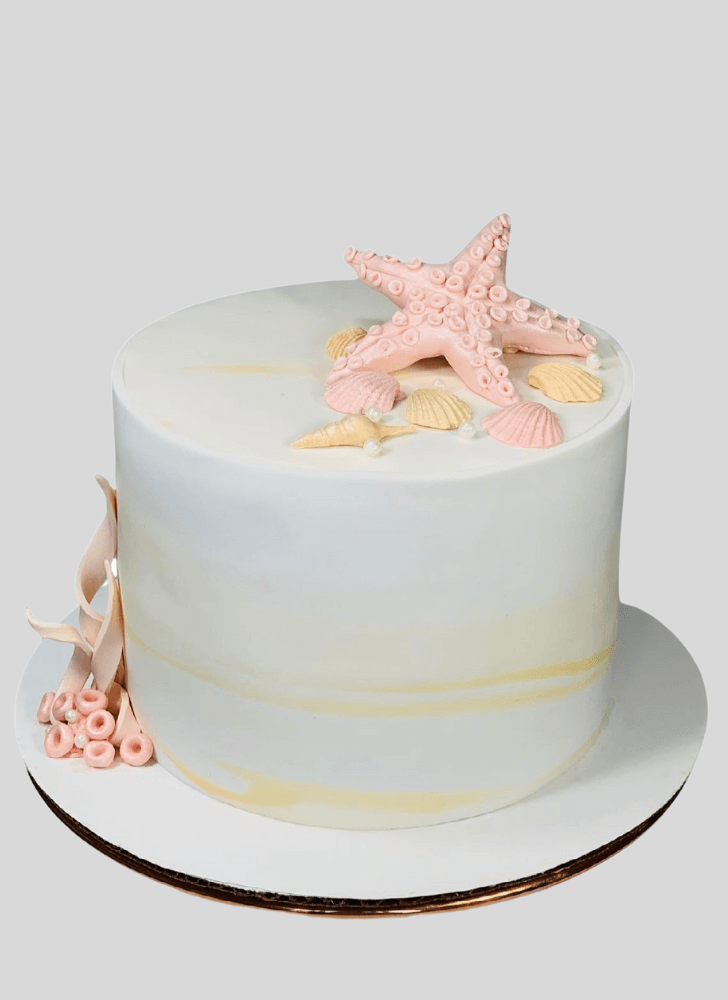 Classy Starfish Cake