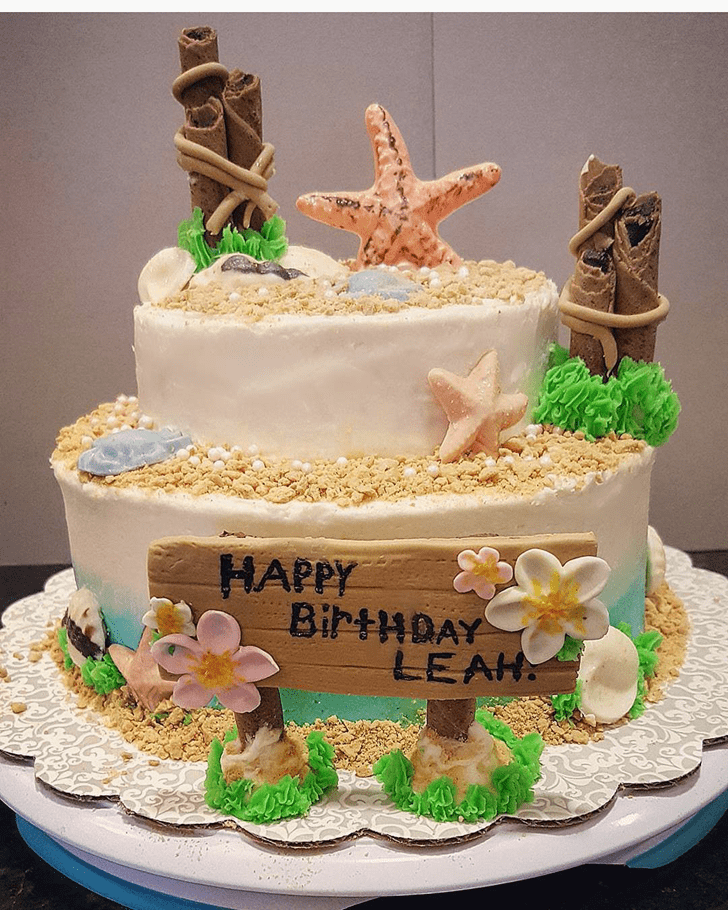 Beauteous Starfish Cake