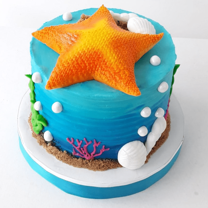 Comely Starfish Cake