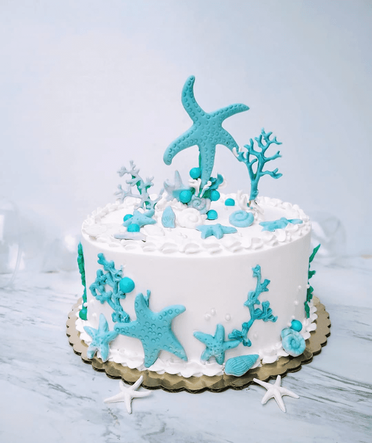 Delightful Starfish Cake