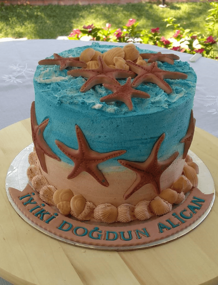 Gorgeous Starfish Cake