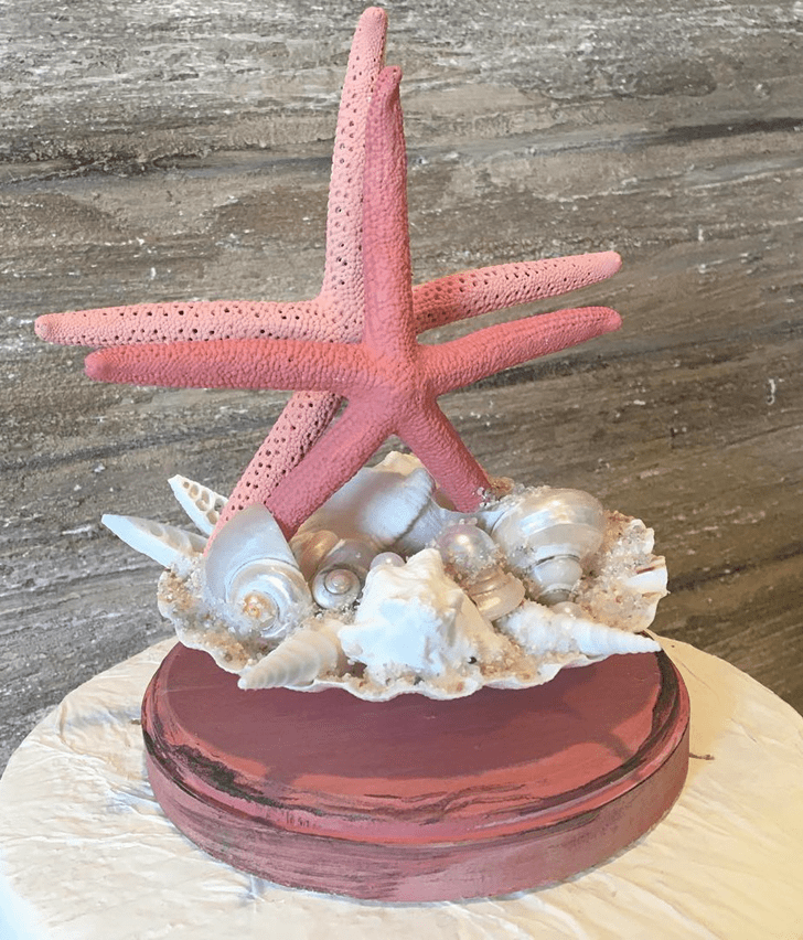 Resplendent Starfish Cake