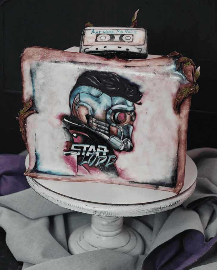 Alluring Star Lord Cake