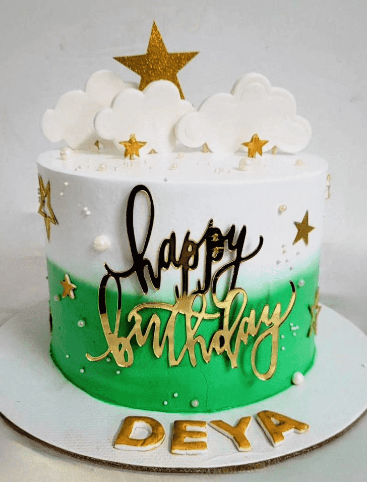 Dazzling Stars Cake