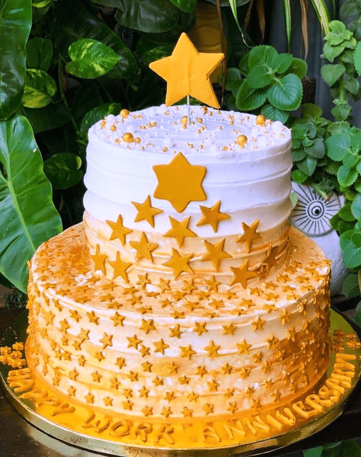 Fetching Stars Cake